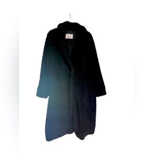 BCNGeneration full length teddybear style coat